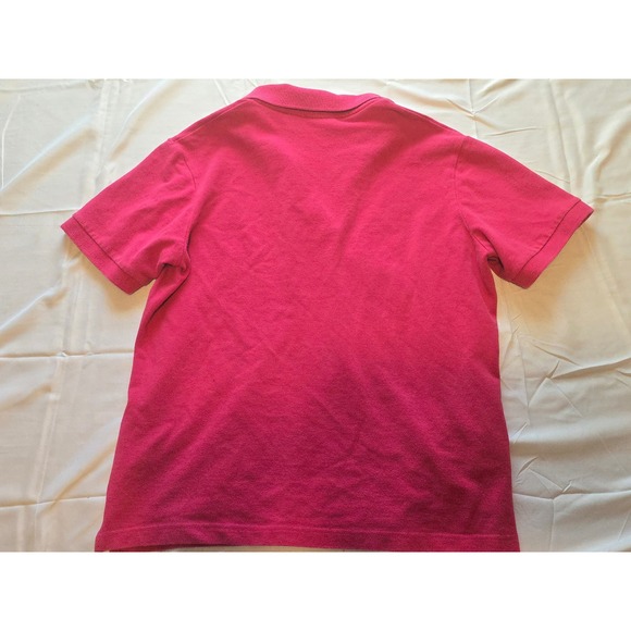 White Stag Ladies Polo Shirt Medium Magenta Fire Cotton Casual Short Sleeve - Picture 6 of 6